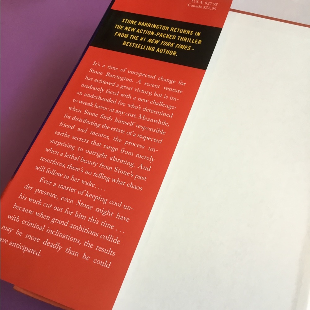 Signed copy of Stuart Woods hardcover book “Insatiable Appetites” - Picture 2 of 3